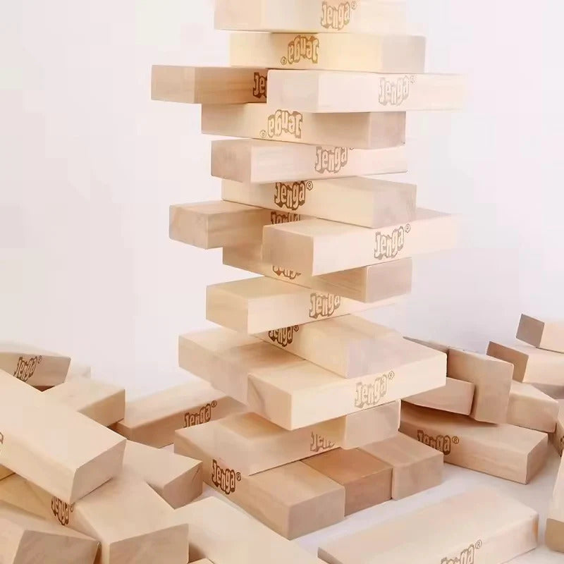 Jenga Color Woods Folds High Game