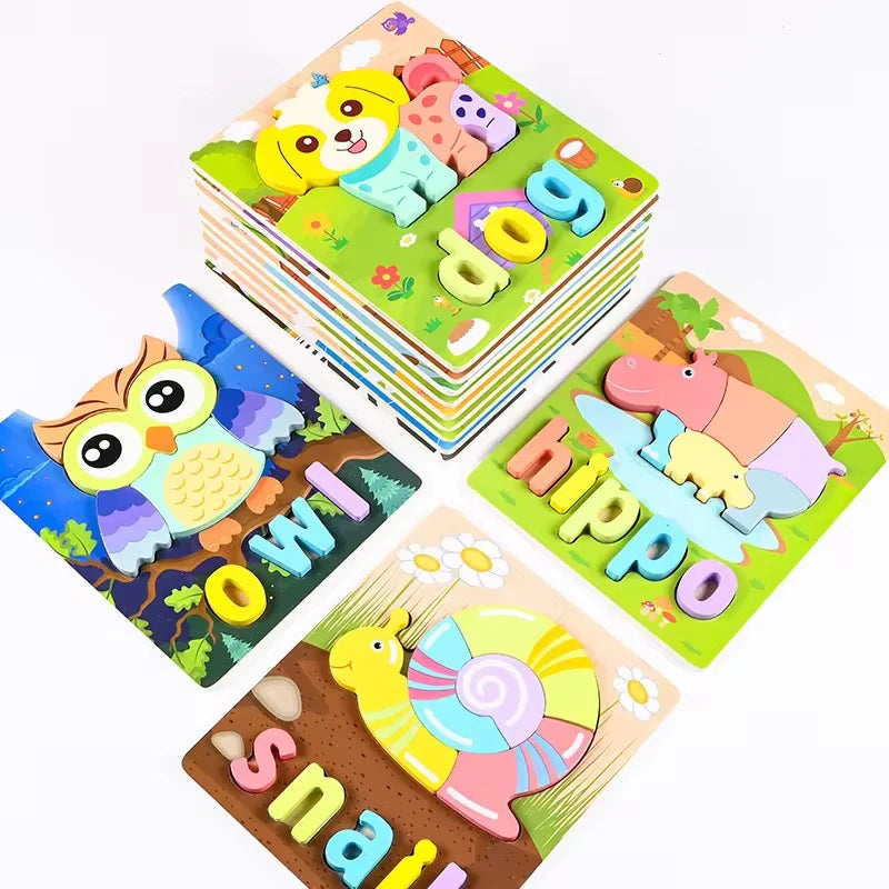 2 in 1 Puzzle Board for kids