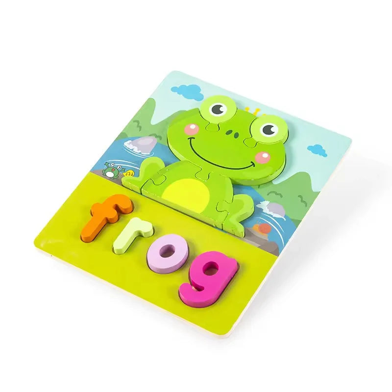 2 in 1 Puzzle Board for kids