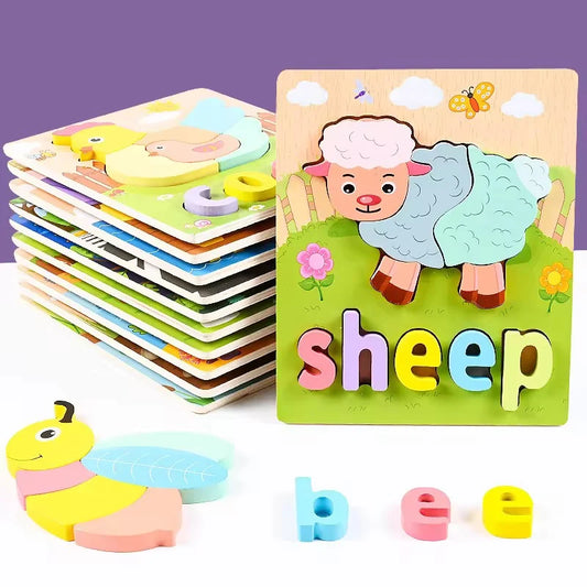 2 in 1 Puzzle Board for kids