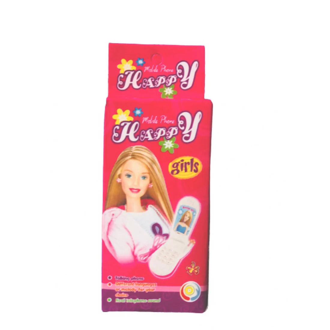 Barbie themed Toy Phone-- With Music and Lights