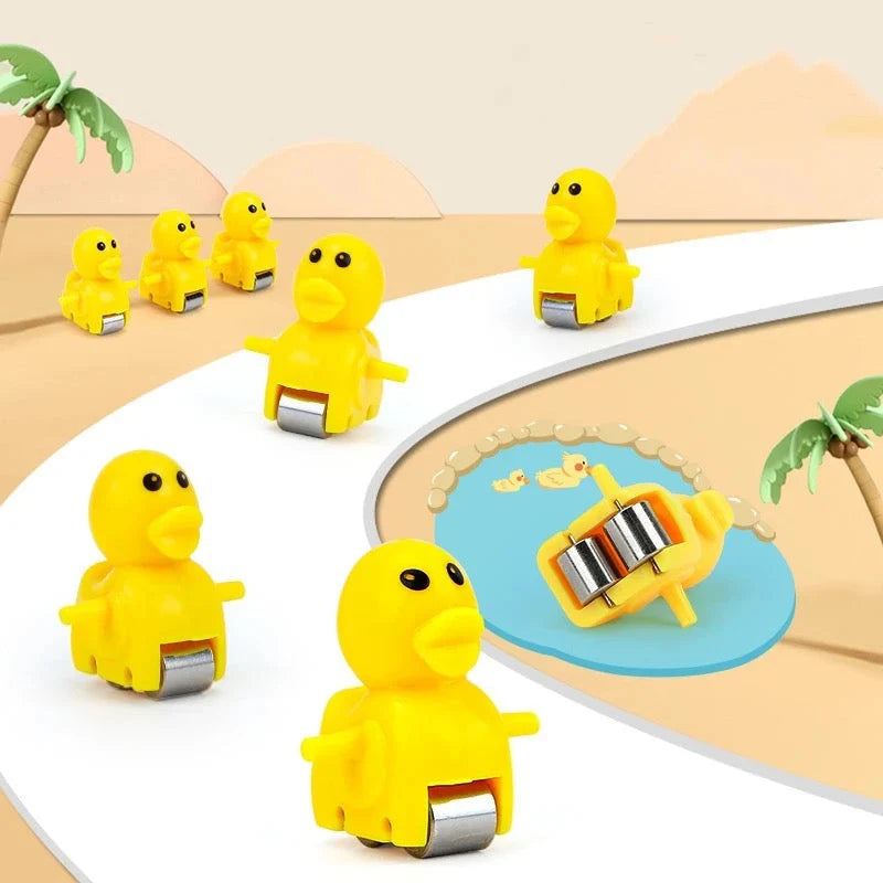Duck Climbing Stairs Toy-- with Lights and Music