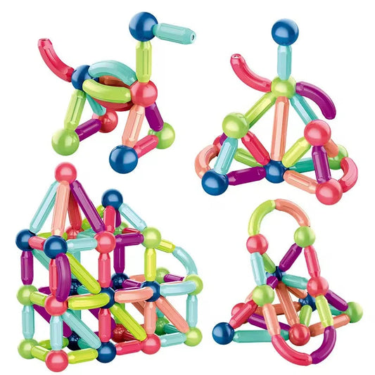 Magnetic Building Blocks Set for Kids (25 pieces)