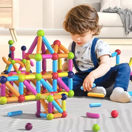 Magnetic Building Blocks Set for Kids (25 pieces)