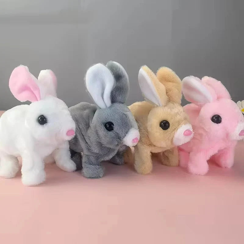 Bunny Rabbit Toy with Walking & Sound (4 Colors)