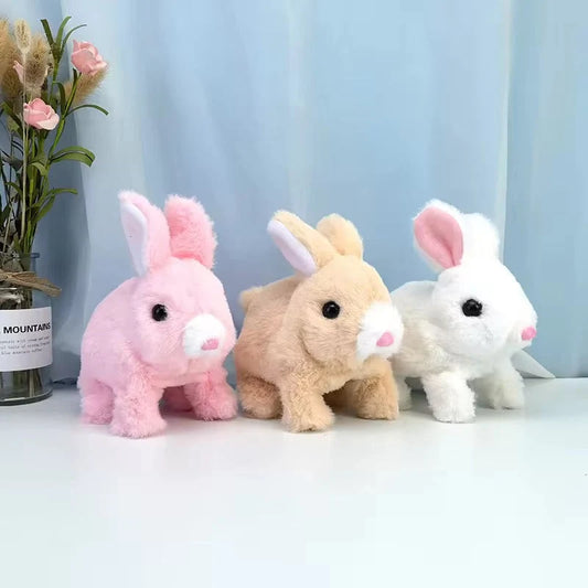 Bunny Rabbit Toy with Walking & Sound (4 Colors)