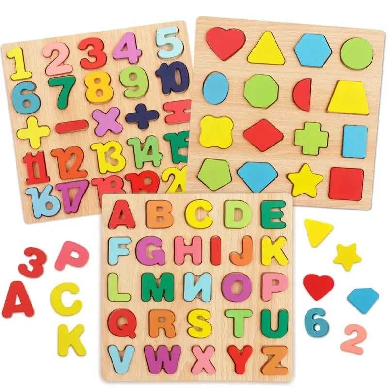 Wooden Alphabets for Kids | Capital ABC |