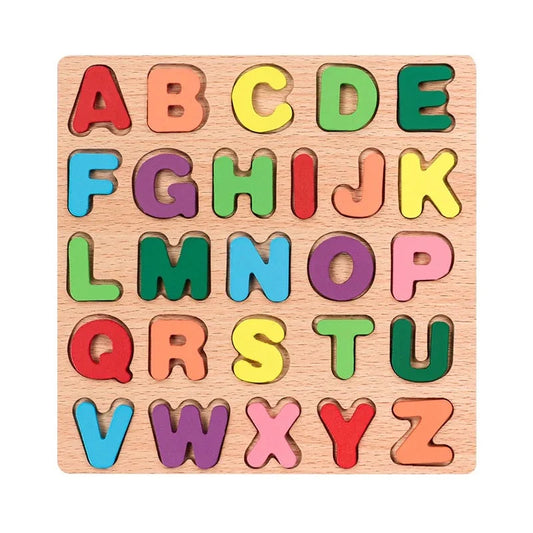 Wooden Alphabets for Kids | Capital ABC |